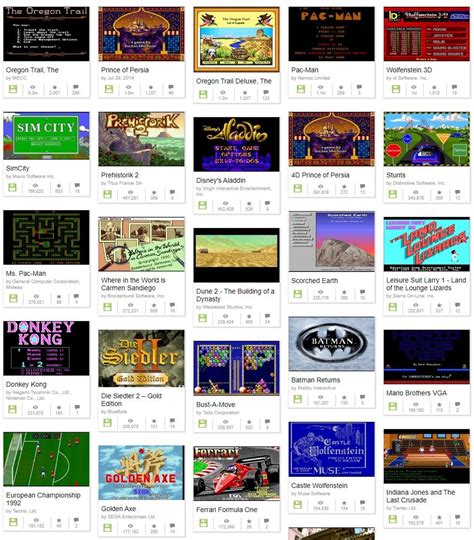 DOS Games Archive: download DOS games for free (MS.